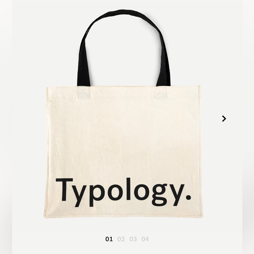 NWT TYPOLOGY TOTE BAG